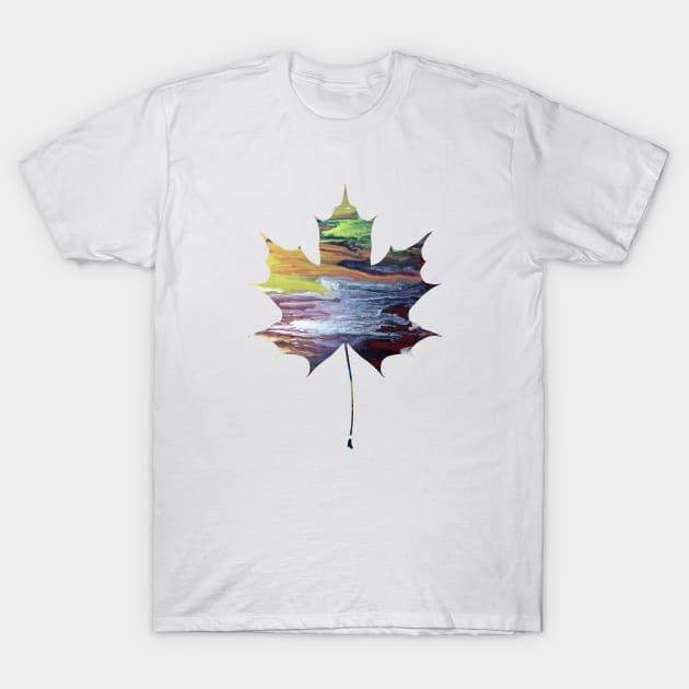 Maple leaf T-Shirt by TheJollyMarten